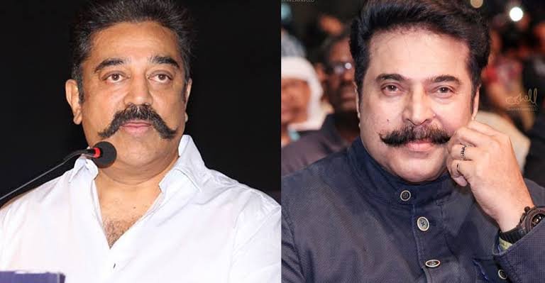 Mammootty and Kamal Haasan come face-to-face, but not in the film, excited audiences, fans and trolls alike