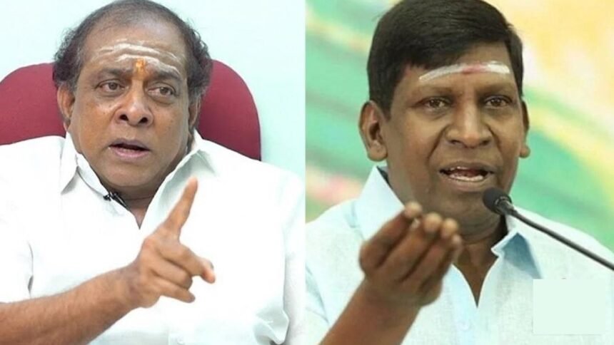 Once close friends, the hit comedy duo of Tamil cinema, have now filed a Rs 5 crore defamation suit against Vadivelu Singamuthu.