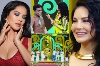 Sunny Leone found it difficult to be a partner among these men. Sunny Leone was called and teased.